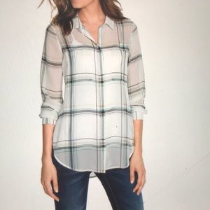 WHBM - Plaid Soft Shirt